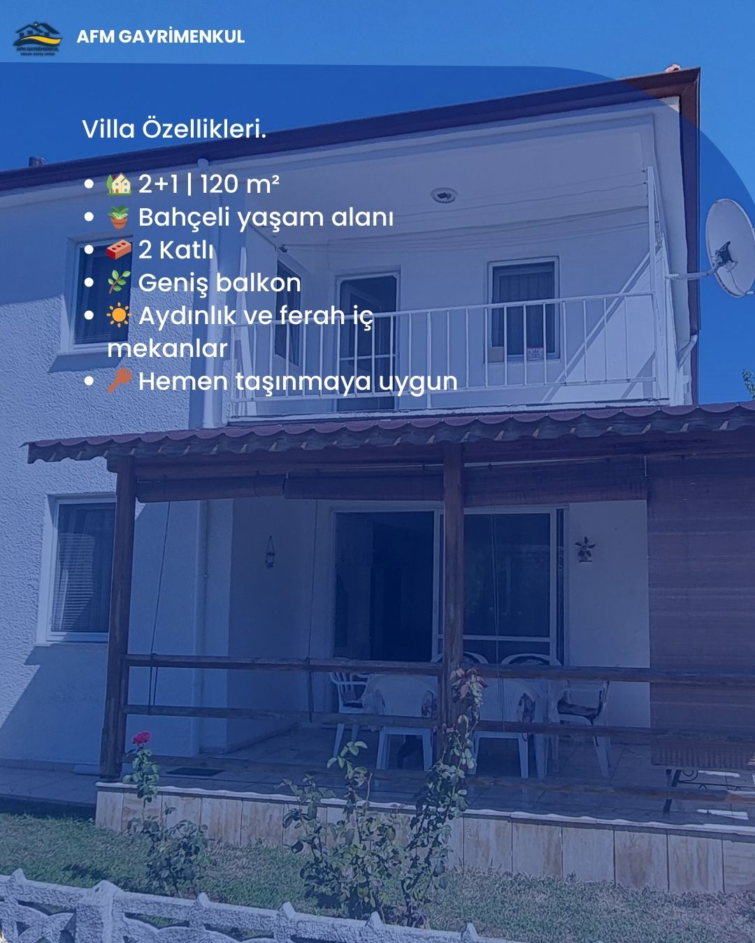 FENER ÖZLEM SİTESİNDE SATILIK VİLLA